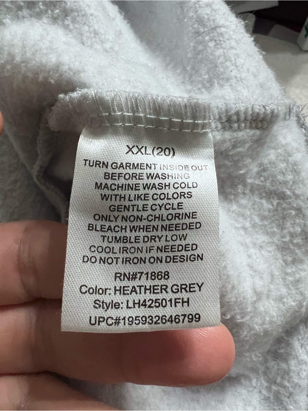Peanuts Snoopy Hoodie XXL 20 Gray 2025 Freeze Woodstock 50 Back Graphic - Picture 6 of 6